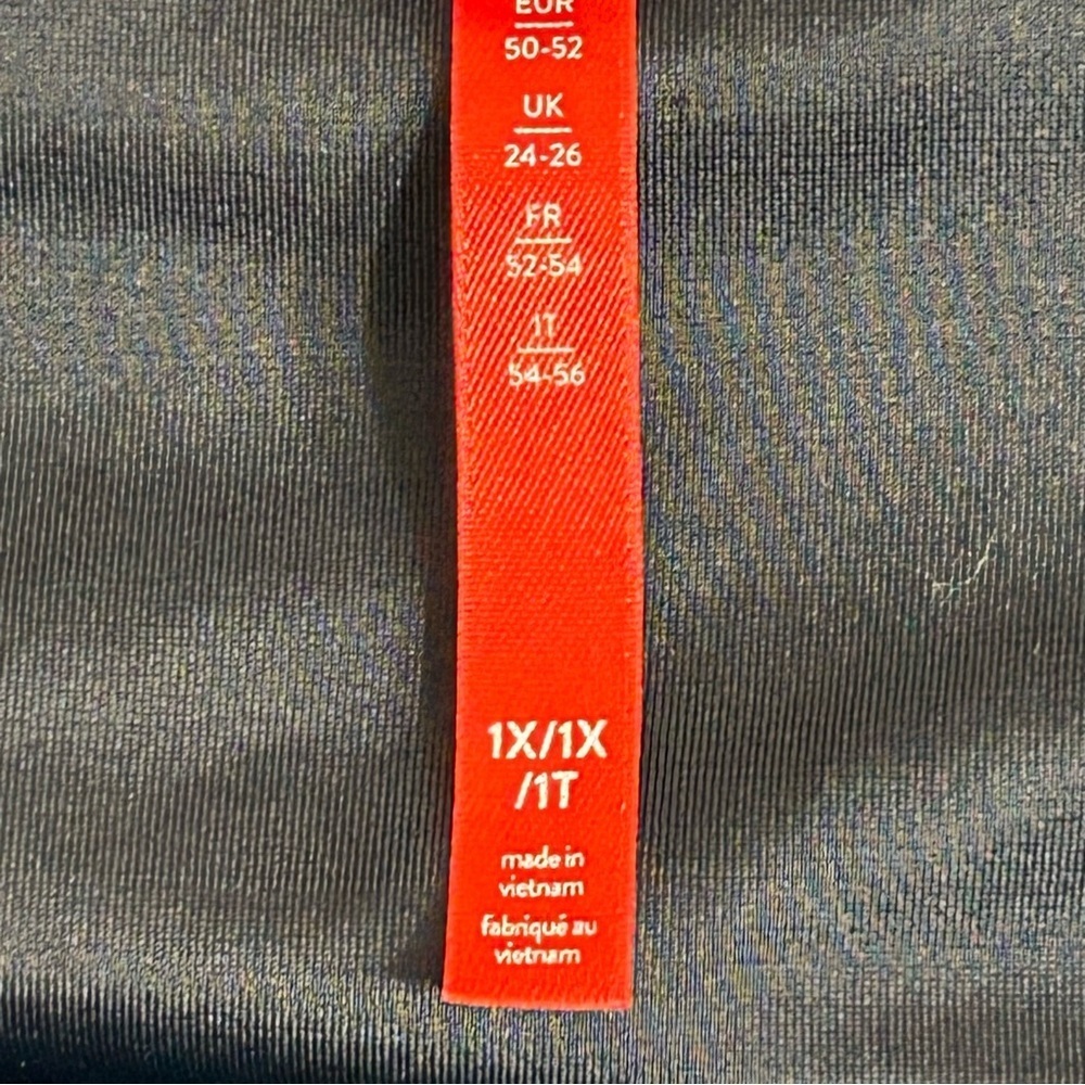 SPANX Slate Blue Velvet High-Rise Leggings Size 1X - Picture 6 of 11
